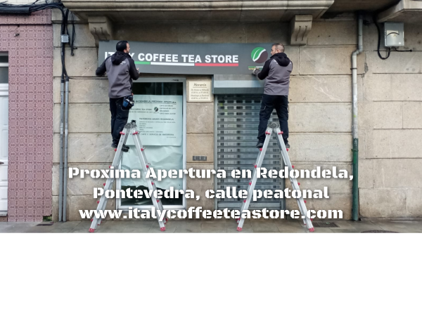Abre o reforma tu Tienda-degustación-distribución Italy Coffee Tea Store zona en local que ya es altamente rentable de por si y mas visitando empresas y tiendas donde el personal toma café y te o invitan a clientes